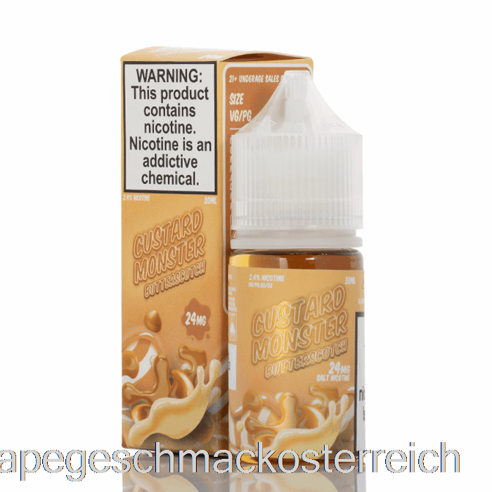 Butterscotch – Custard Monster Salts – 30 Ml, 48 Mg Vape-Geschmack